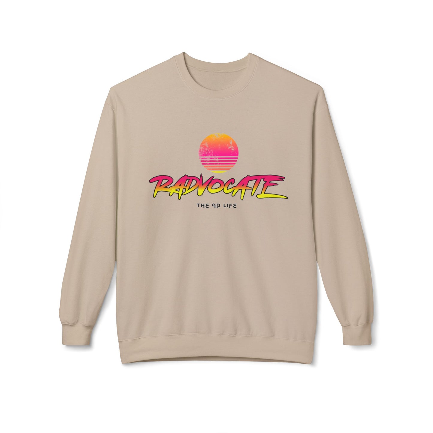Radvocate Autism Advocacy - Adult Unisex Softstyle Fleece Crewneck Sweatshirt