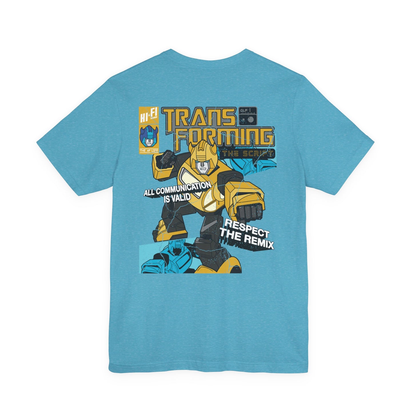 Transforming the Script - Gestalt Language Processing - Adult Unisex Jersey Tee