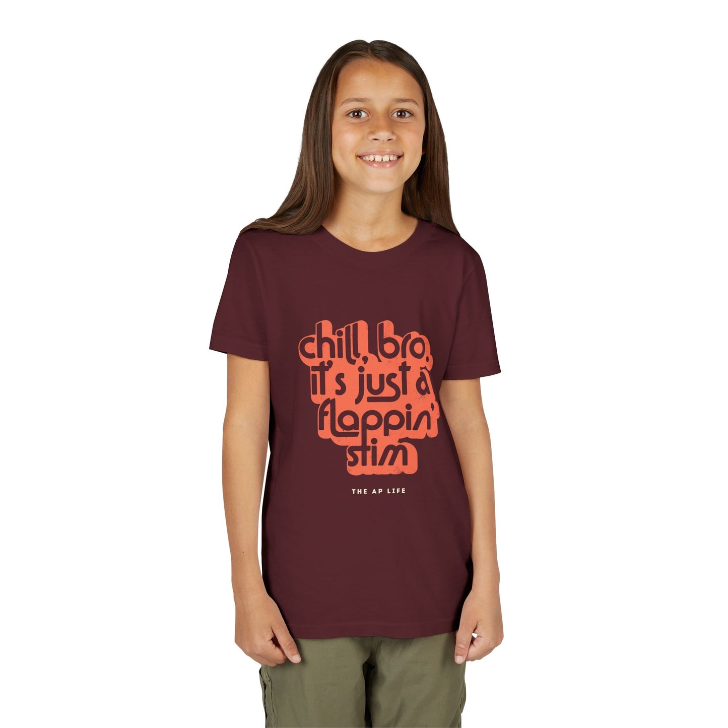 Chill, Bro. It's Just a Flappin' Stim - Youth Unisex Tee