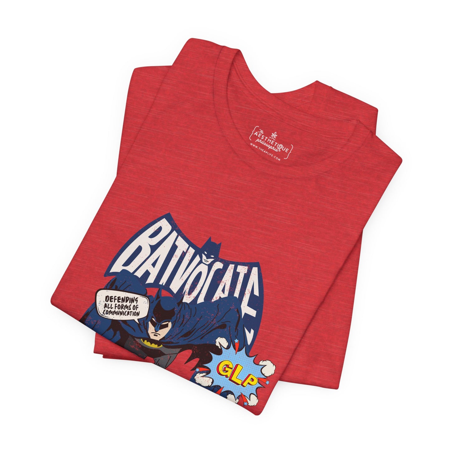 Batvocate - Defending All Forms of Communication - AAC - GLP - S2C - Adult Unisex Jersey Tee
