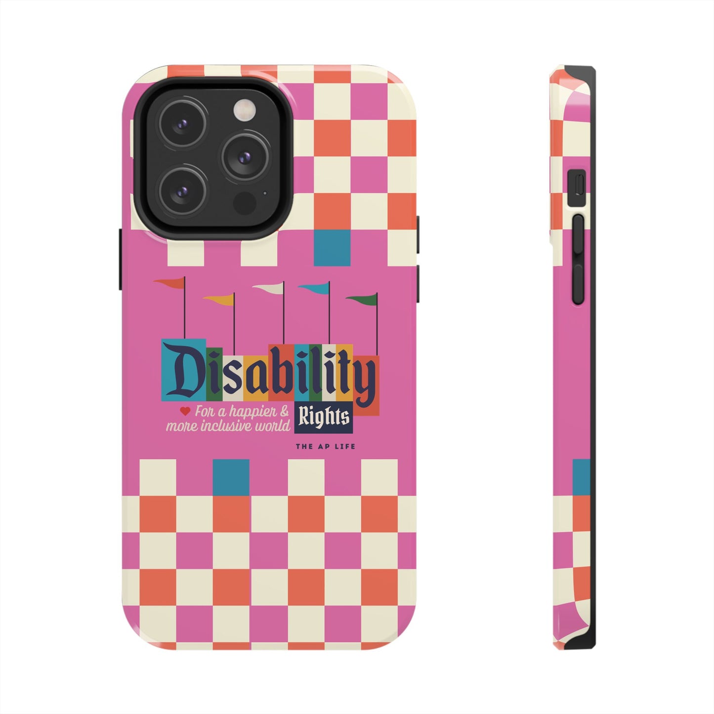 Disability Rights for A Happier & More Inclusive World - iPhone Case