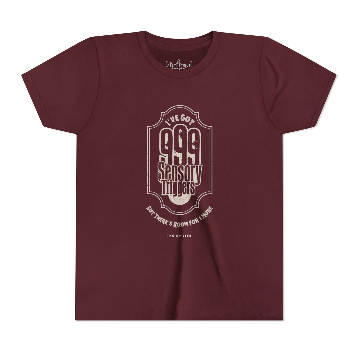 999 Sensory Triggers (But There's Room for One More) - Youth Unisex Jersey Tee