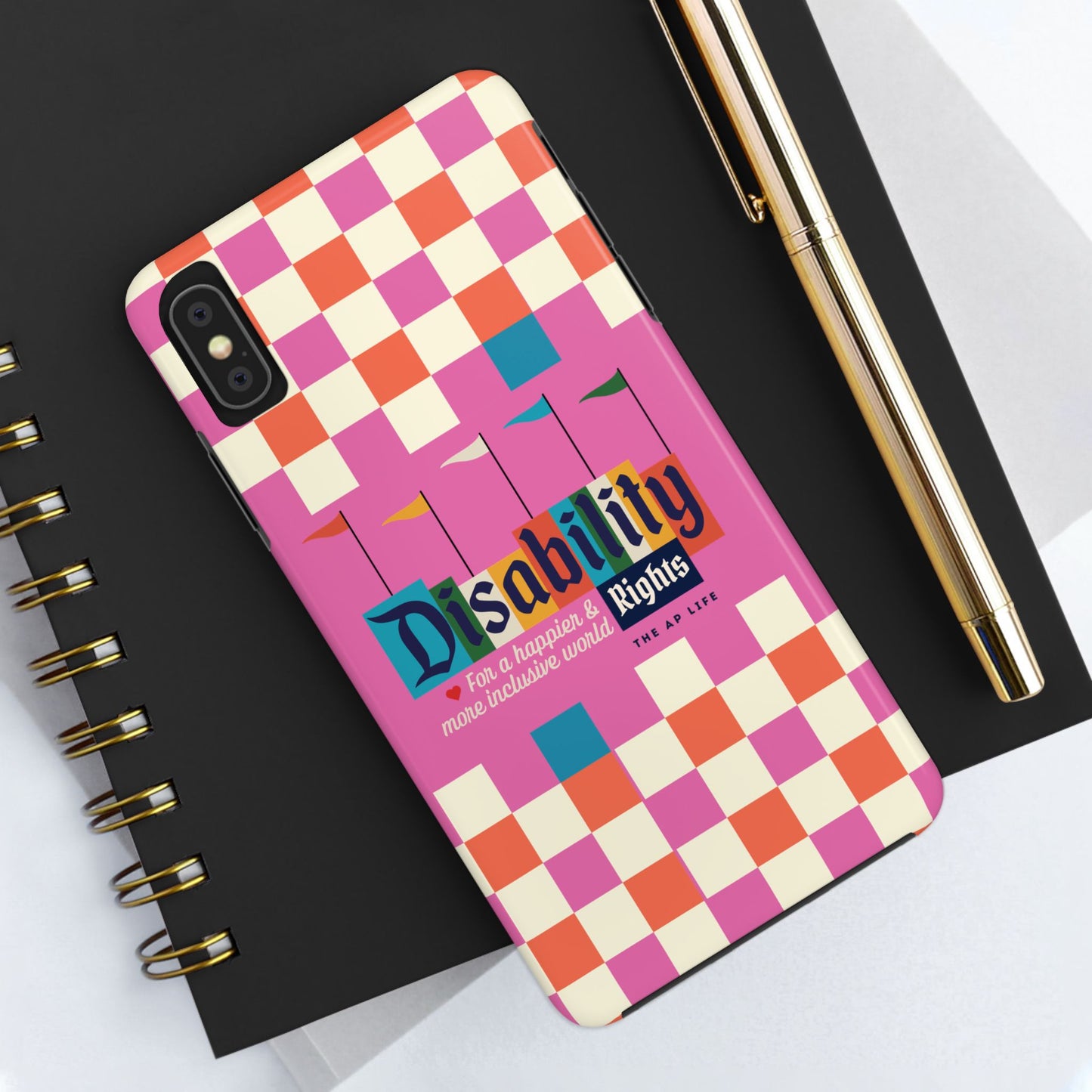 Disability Rights for A Happier & More Inclusive World - iPhone Case