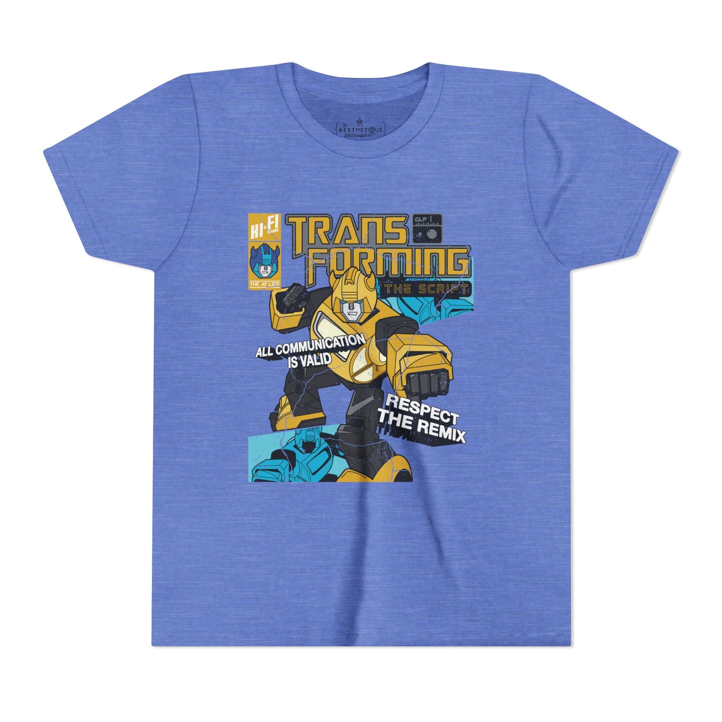 Transforming the Script - Gestalt Language Processing - Youth Unisex Jersey Tee