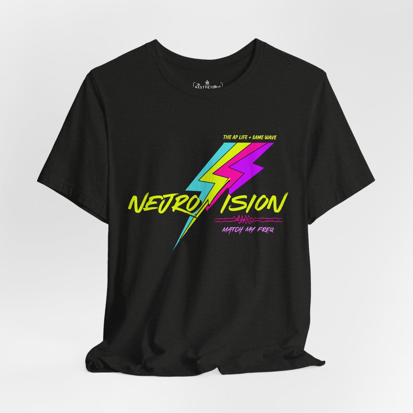 Neurovision - Match My Freq - Epilepsy Awareness - Adult Unisex Jersey Tee