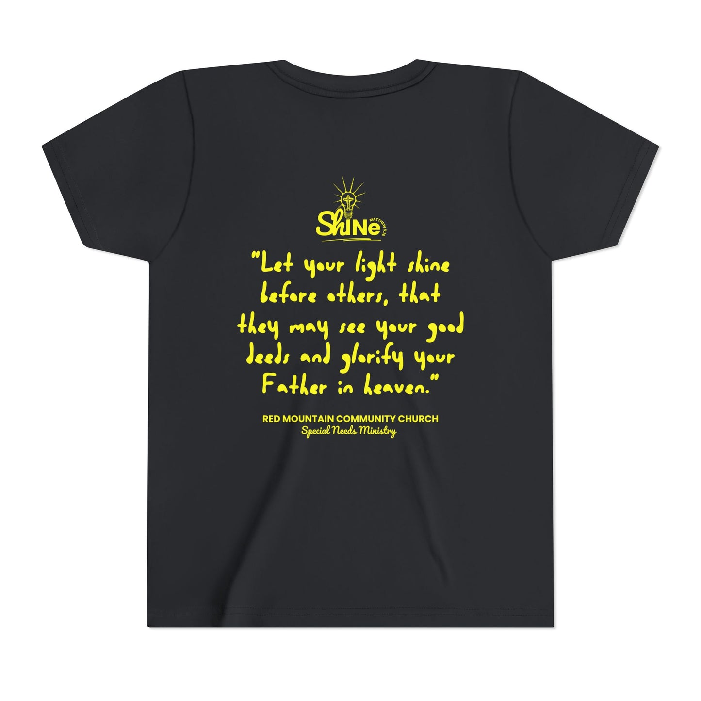 RMCC Shine Youth Unisex Short Sleeve Tee