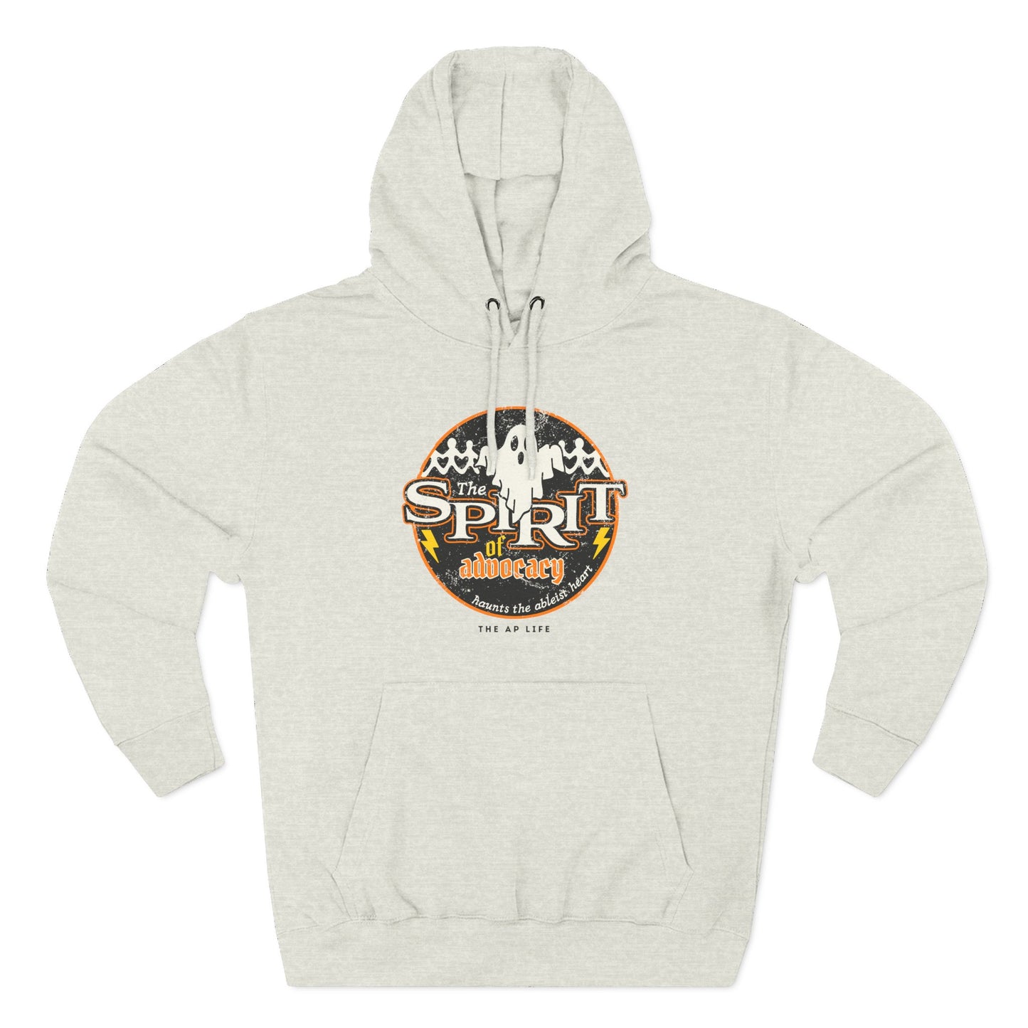 The Spirit of Advocacy (Haunts the Ablelist Heart) - Halloween - Adult Unisex Hoodie