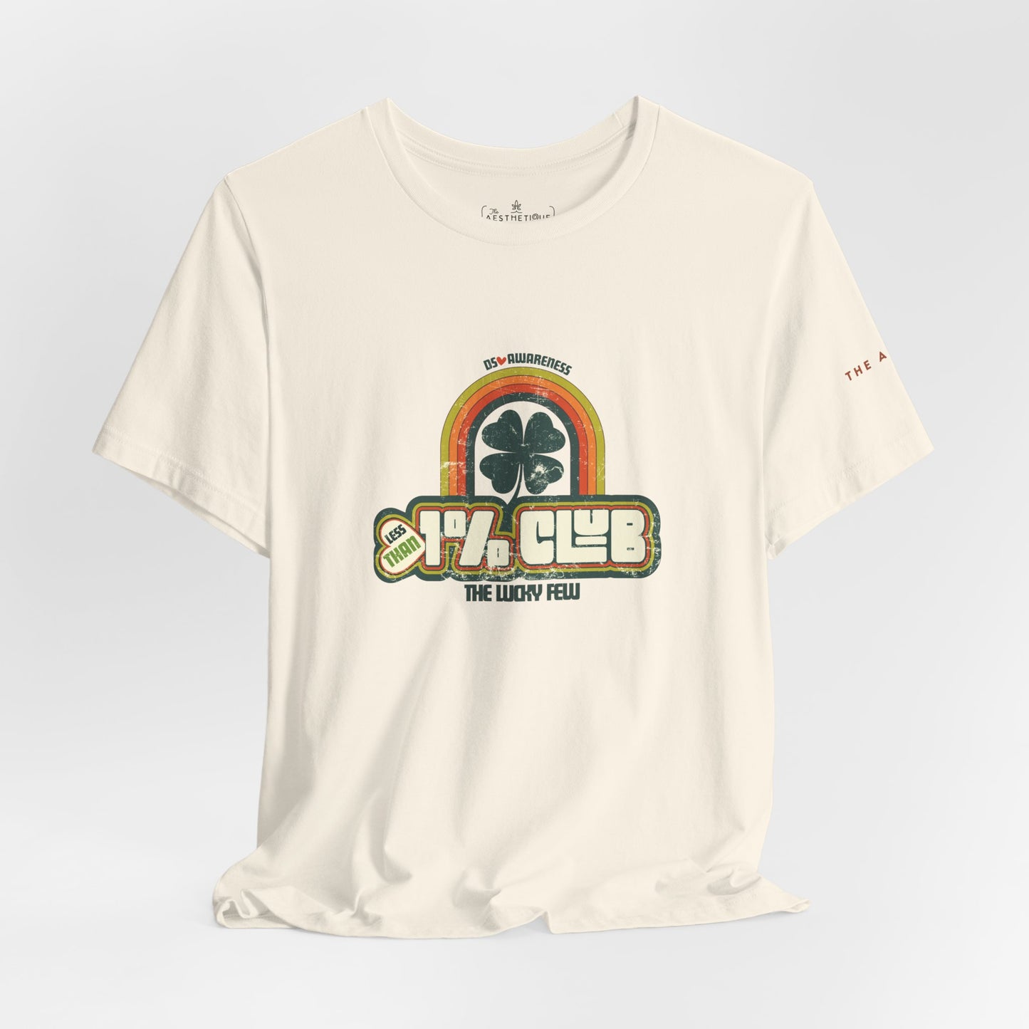 Less Than 1% Club (The Lucky Few) DS Awareness - Unisex Jersey Short Sleeve Tee