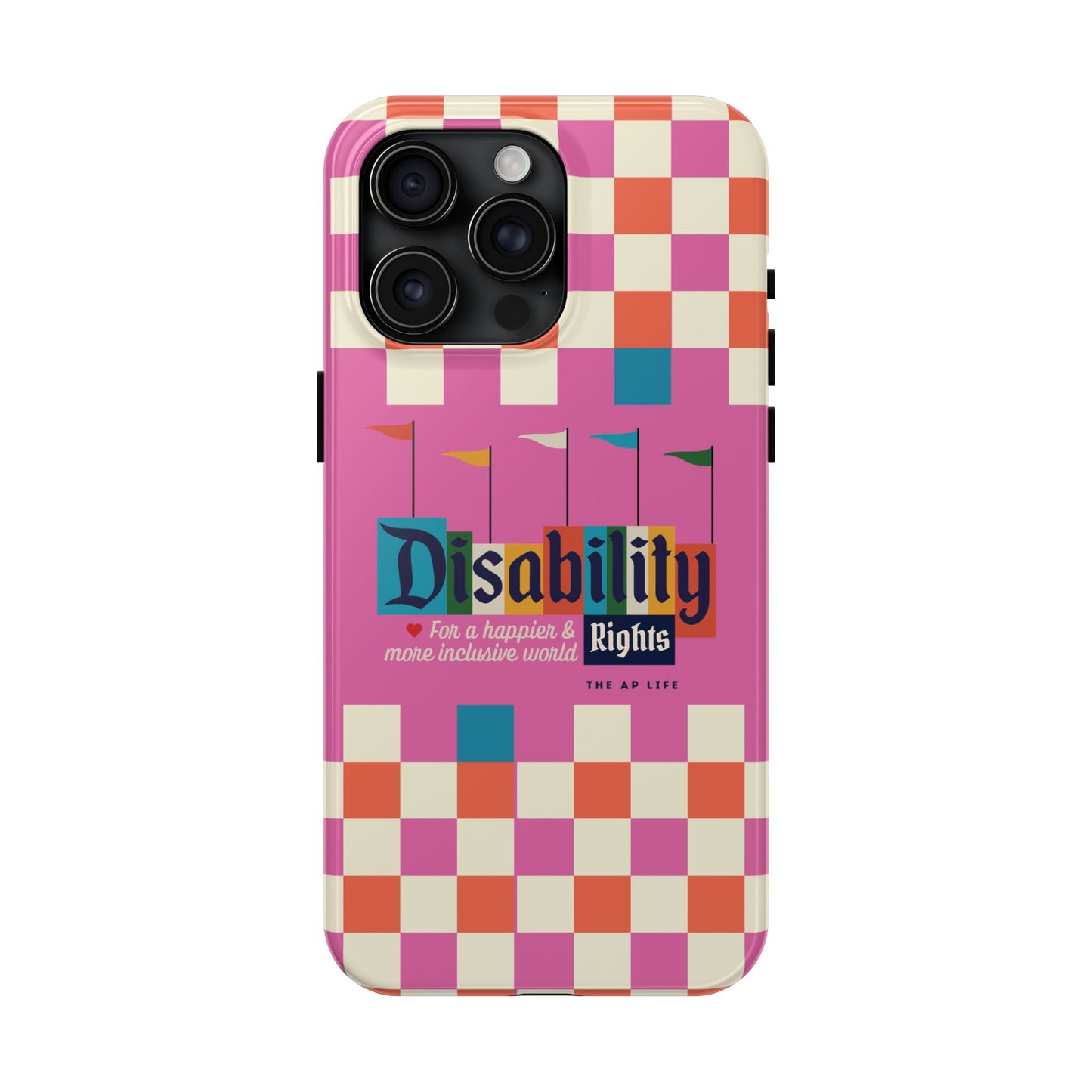 Disability Rights for A Happier & More Inclusive World - iPhone Case