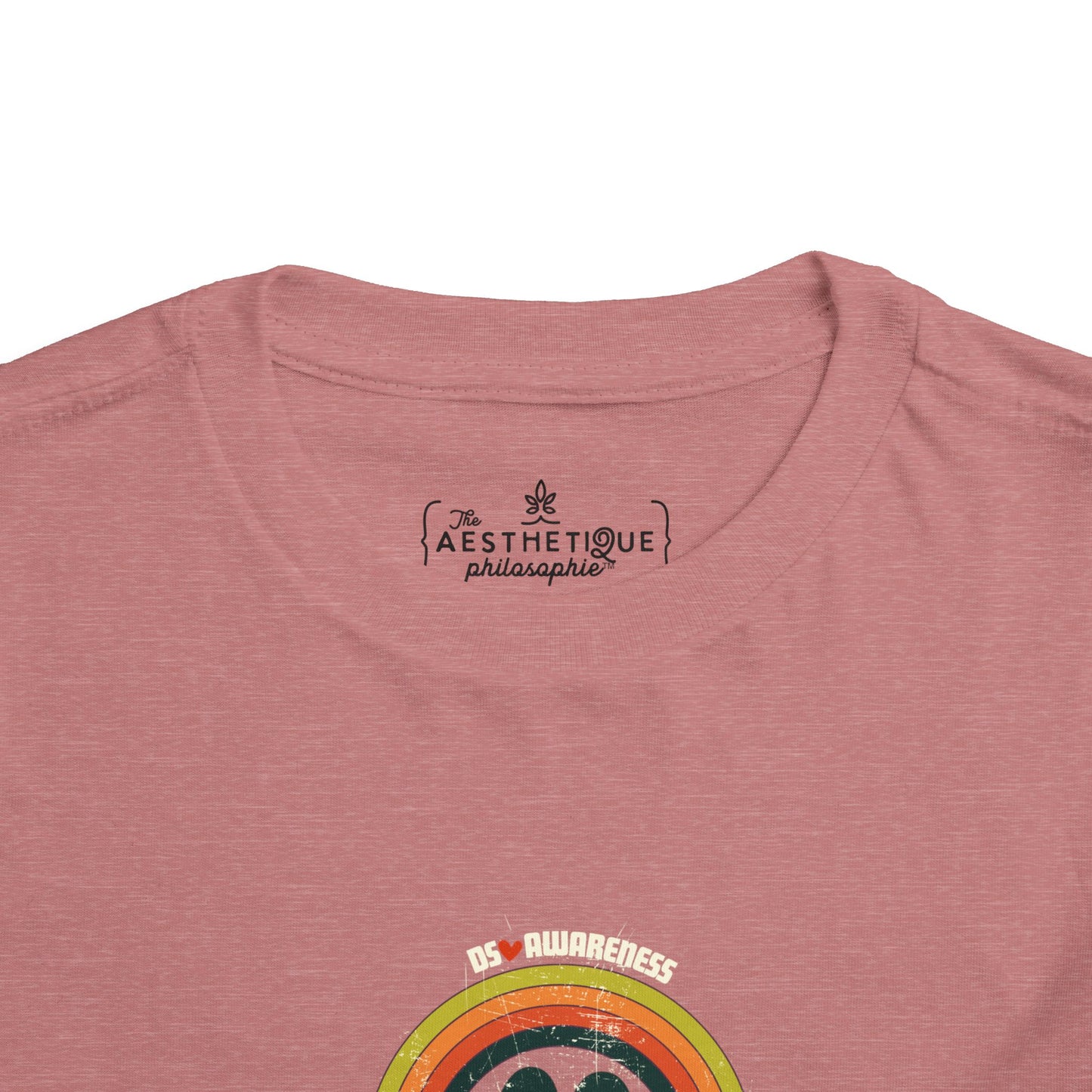 Less Than 1% Club (The Lucky Few) DS Awareness - Toddler Short Sleeve Tee