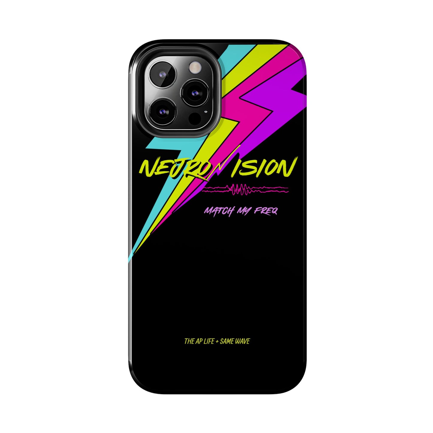 Neurovision - Match my Freq - Epilepsy Awareness Phone Cases - iPhone - Android