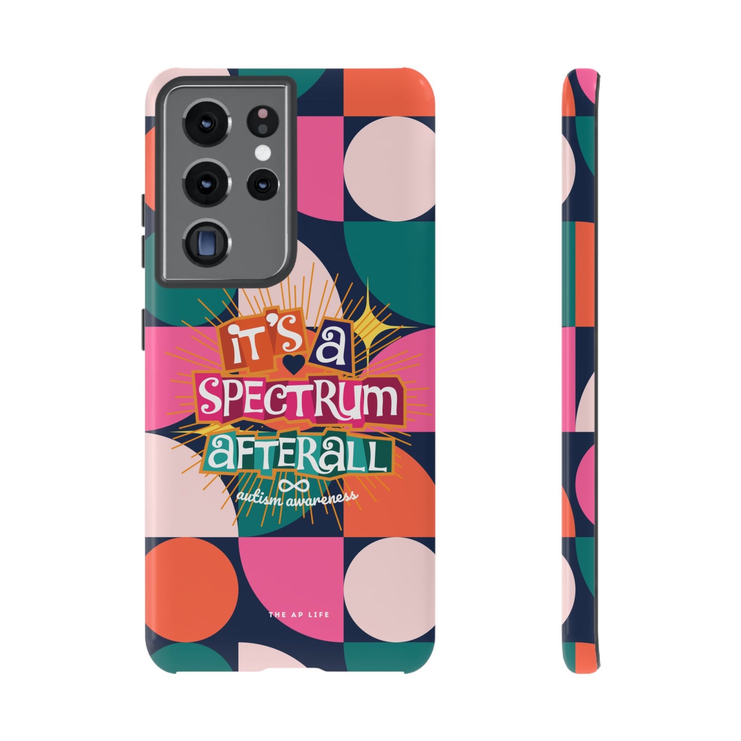 It's A Spectrum Afterall - Autism Awareness - Android Phone Case for Google Pixel & Samsung
