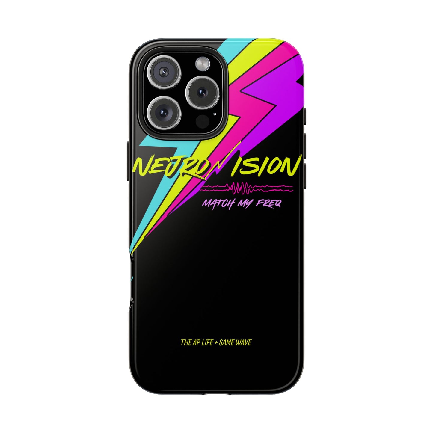 Neurovision - Match my Freq - Epilepsy Awareness Phone Cases - iPhone - Android