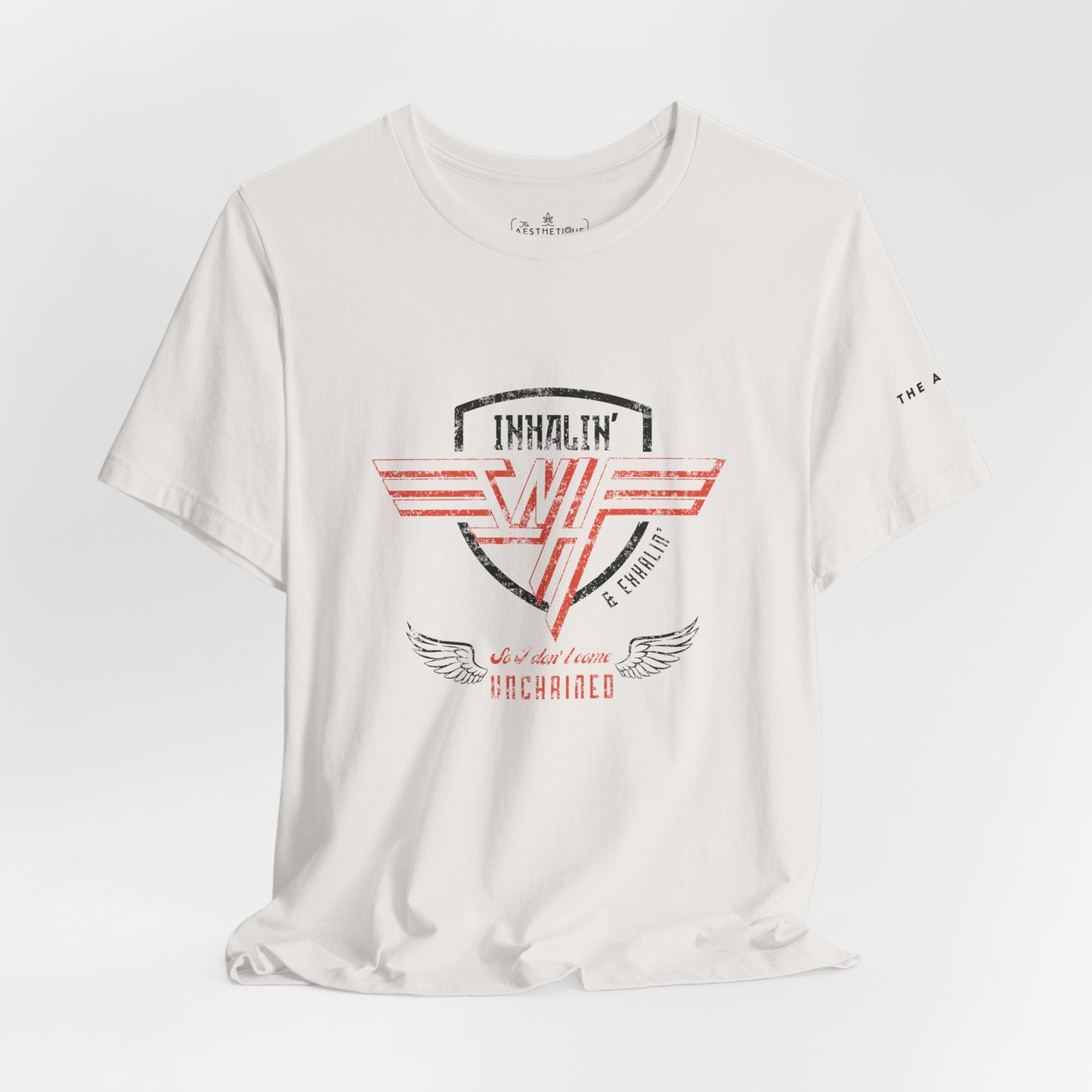 Inhalin' & Exhalin' So I Don't Come Unchained Regulation Adult Unisex Tee