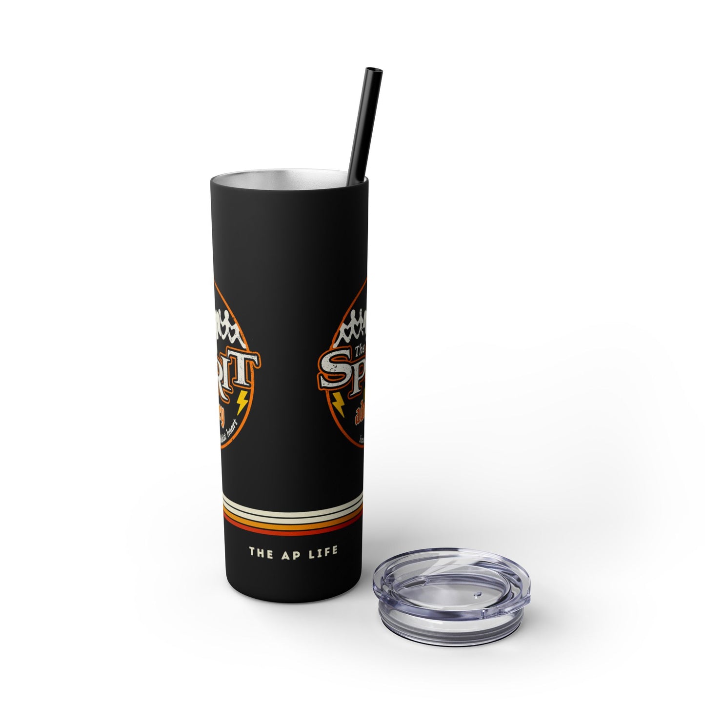 The Spirit of Advocacy (Haunts the Ableist Heart) - Halloween - 20oz Insulated Tumbler with Straw