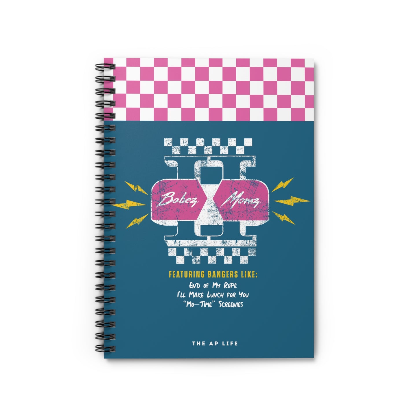 Babez II Momz - 6" x 8" Lined Spiral Notebook