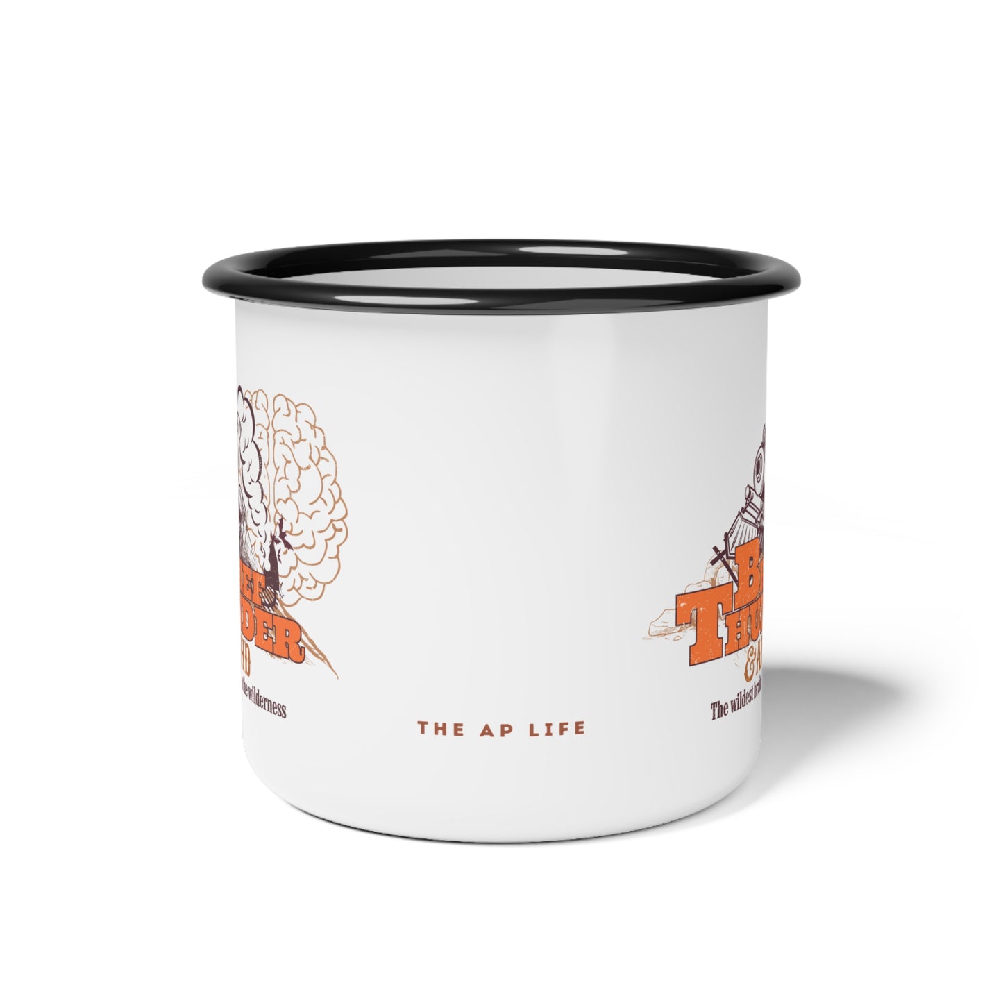 The Wildest Brains in the Wilderness - ADHD - Enamel Camp Mug