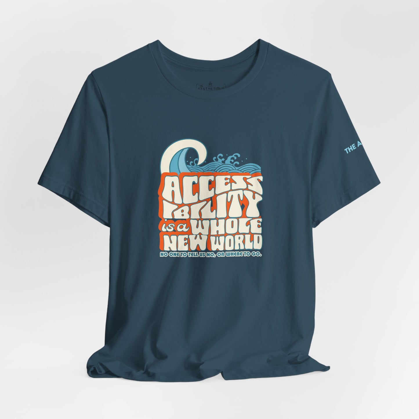 Accessibility Is A Whole New World - Fundraiser Adult Unisex Tee