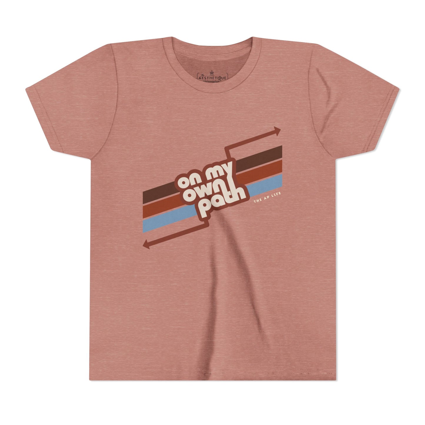 On My Own Path - Youth Unisex Jersey Tee