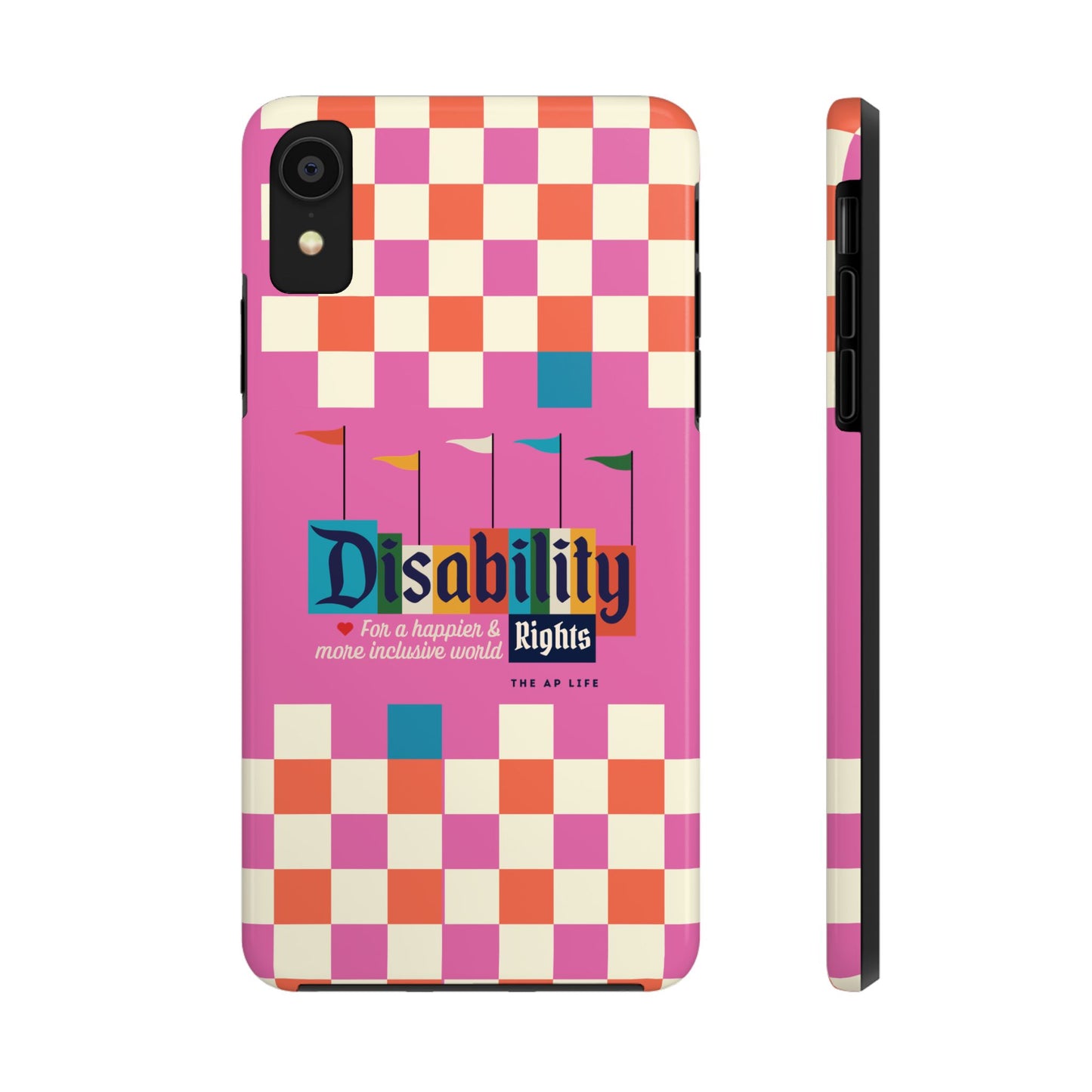 Disability Rights for A Happier & More Inclusive World - iPhone Case