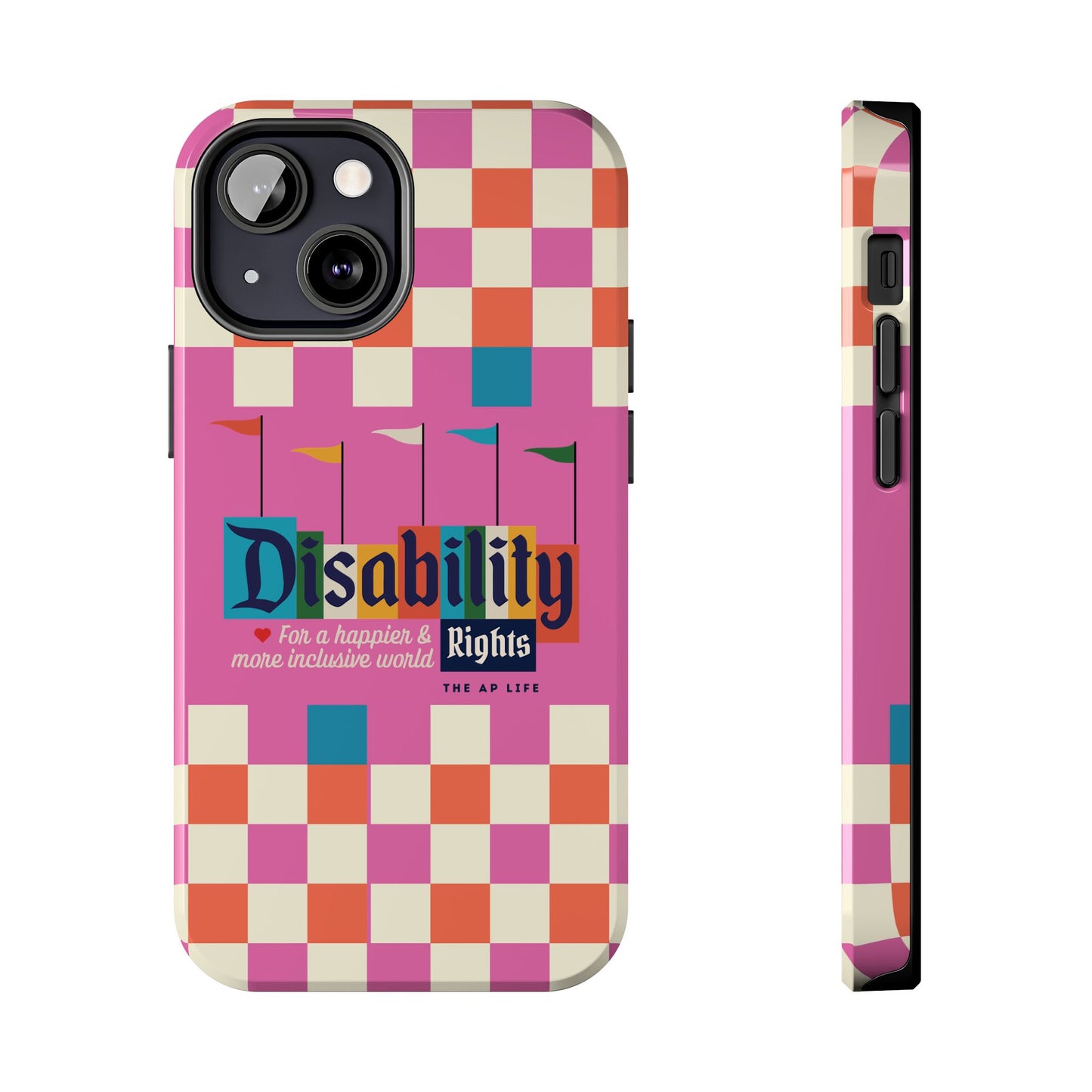 Disability Rights for A Happier & More Inclusive World - iPhone Case