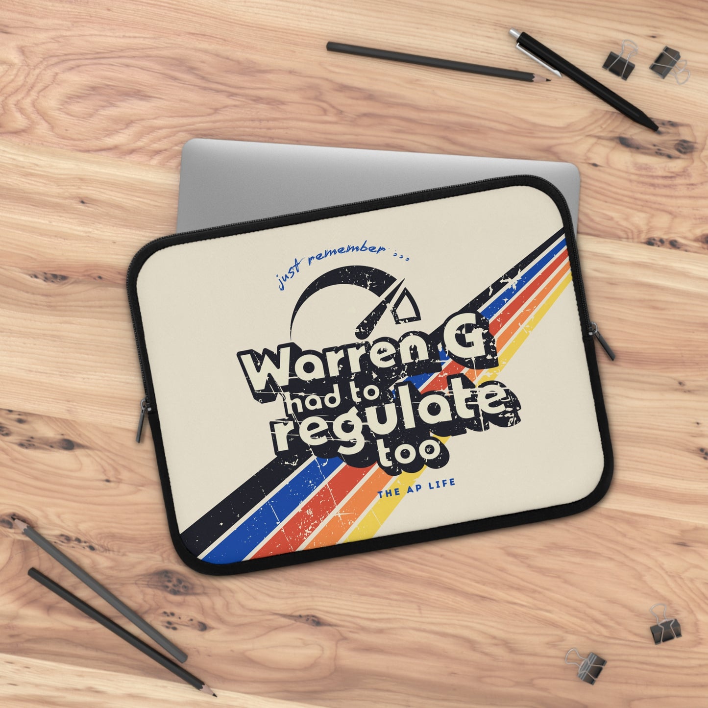 Warren G Had to Regulate Too - Tablet/Laptop Sleeve