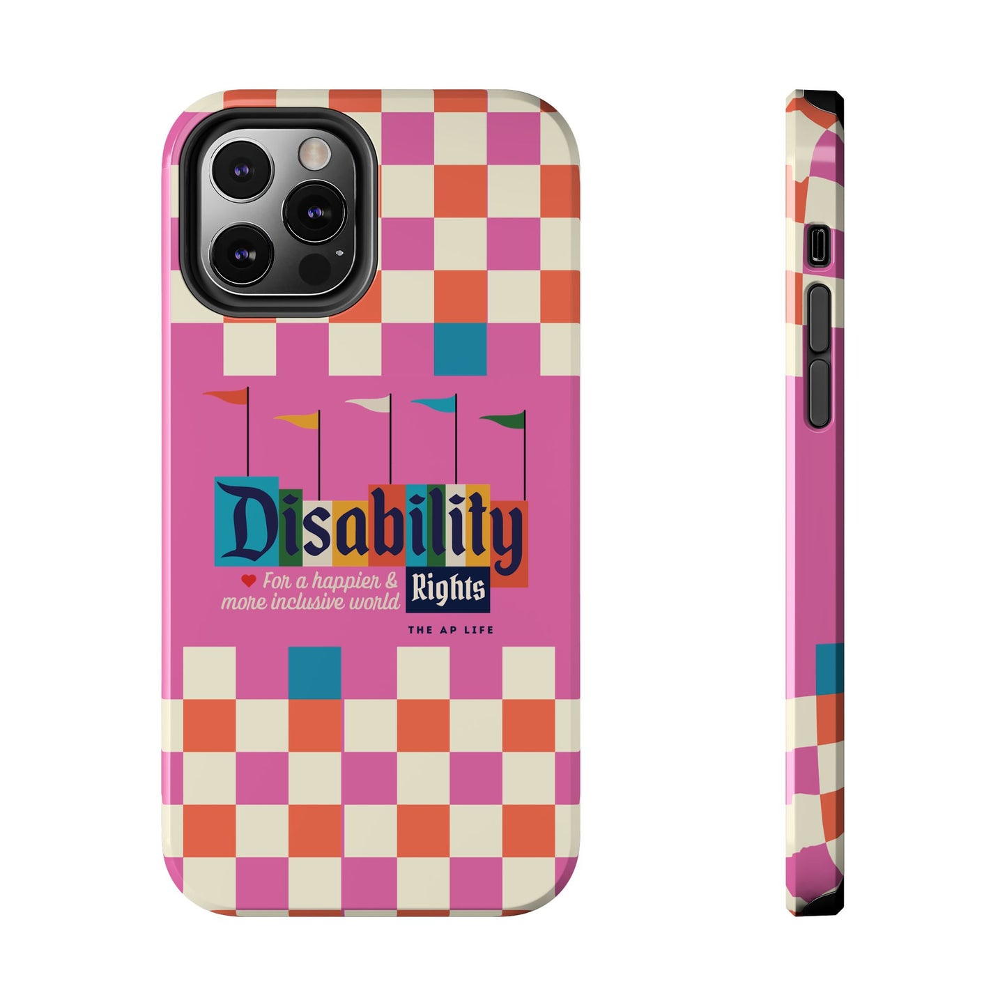Disability Rights for A Happier & More Inclusive World - iPhone Case
