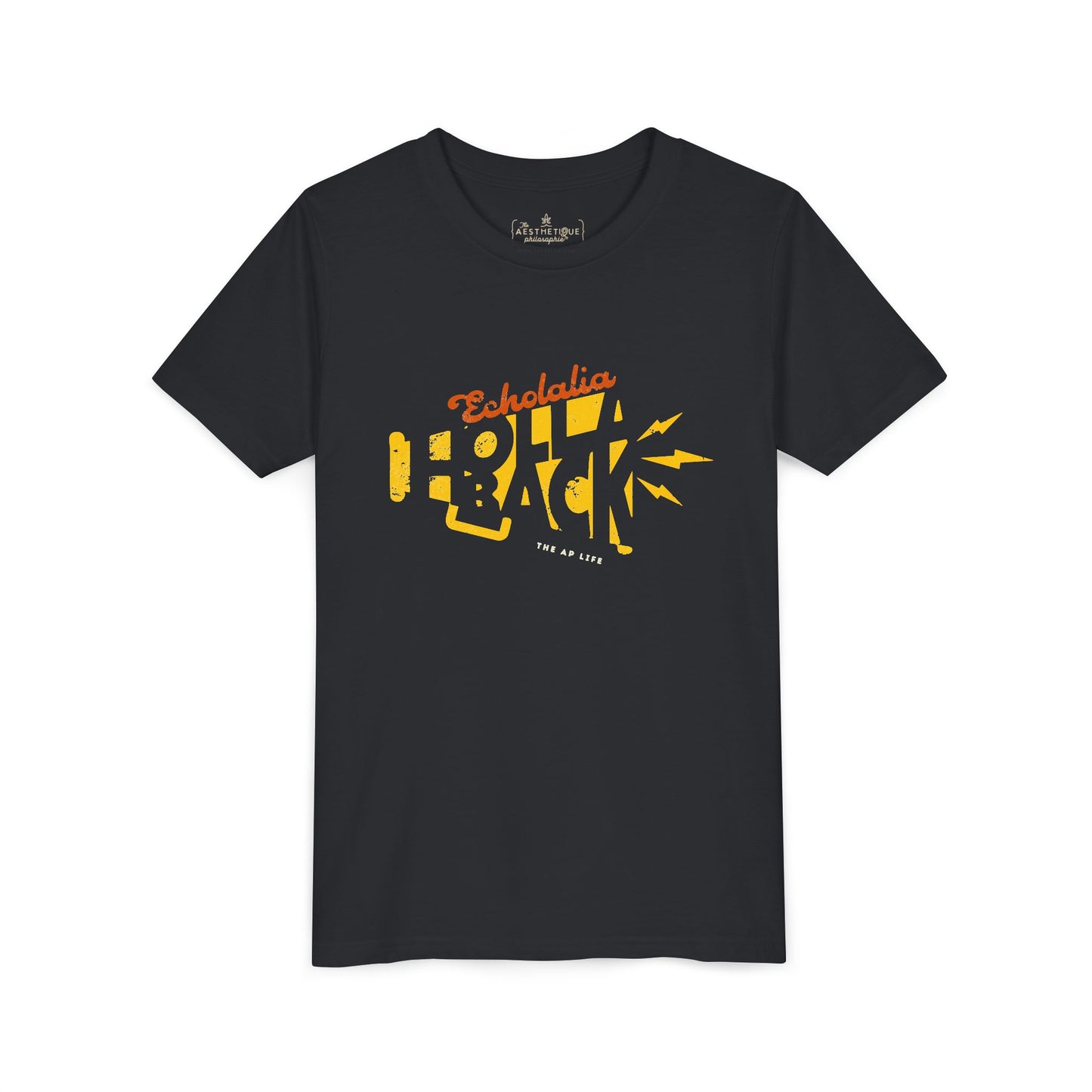 Echolalia Holla Back - Youth Unisex Jersey Tee