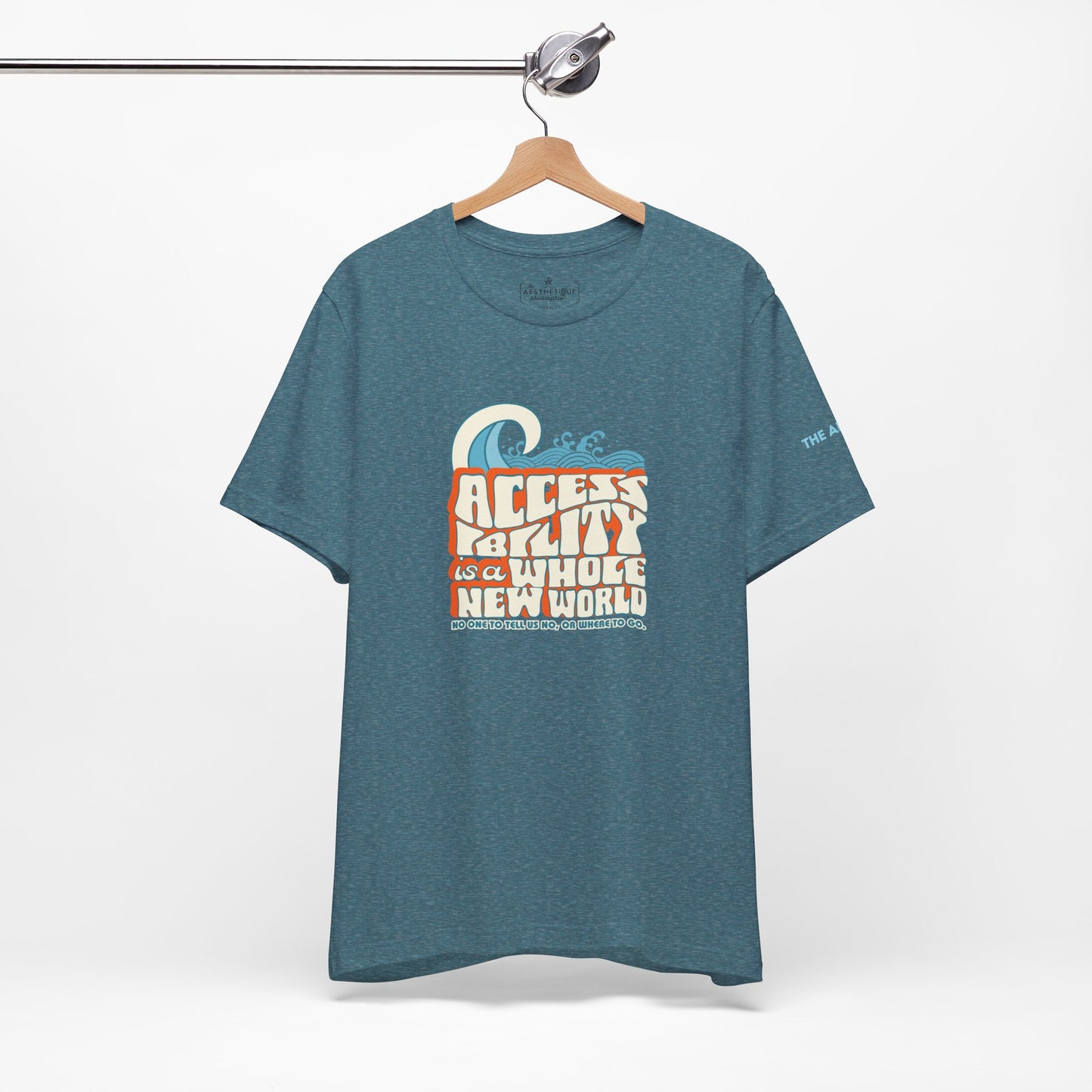 Accessibility Is A Whole New World - Fundraiser Adult Unisex Tee