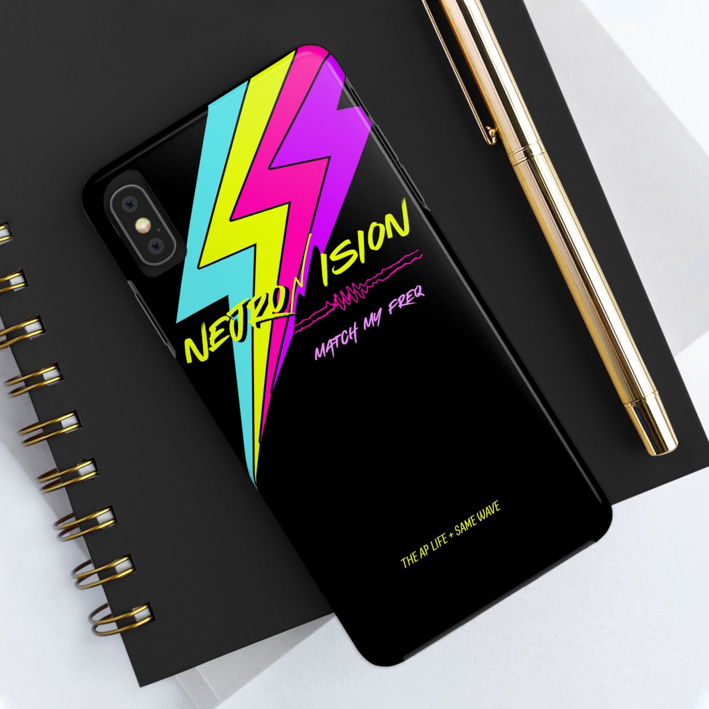 Neurovision - Match my Freq - Epilepsy Awareness Phone Cases - iPhone - Android