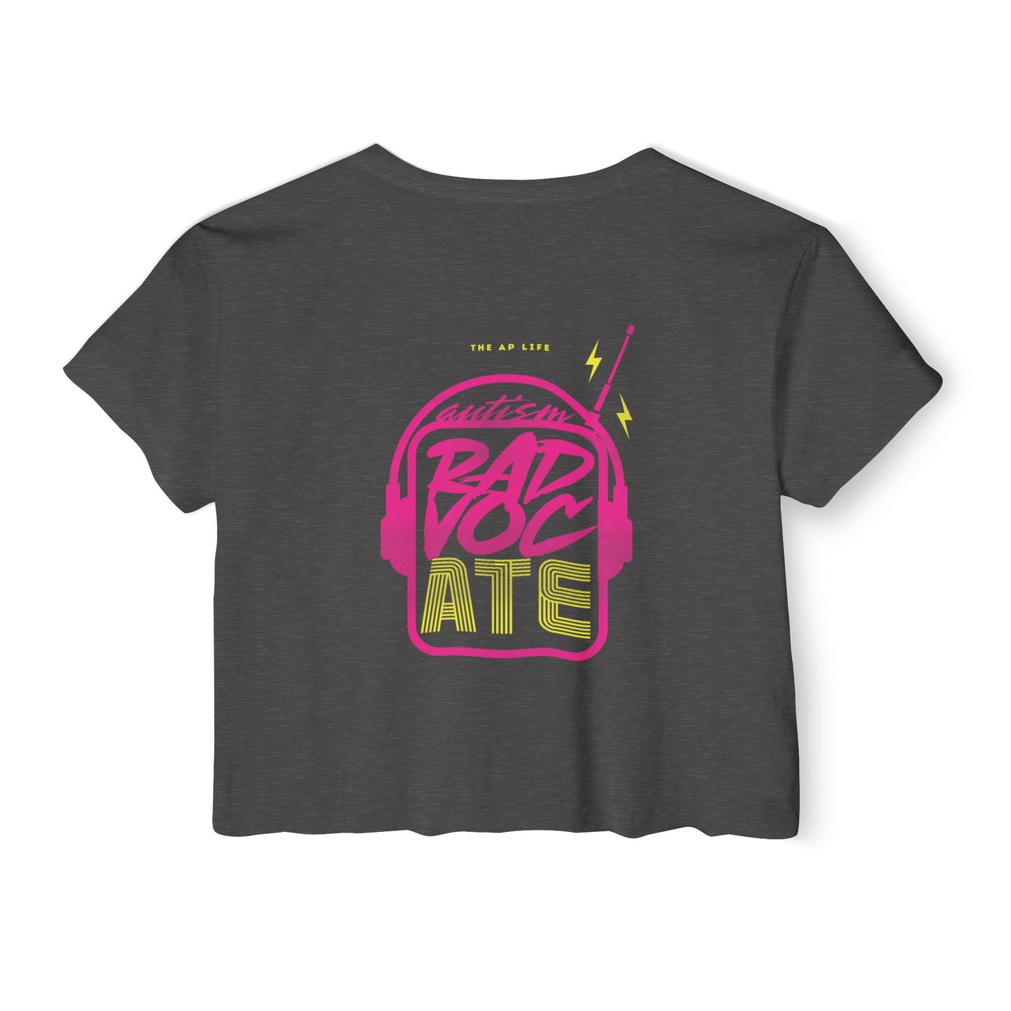 Autism RadvocATE - Women's Crop Top Tee