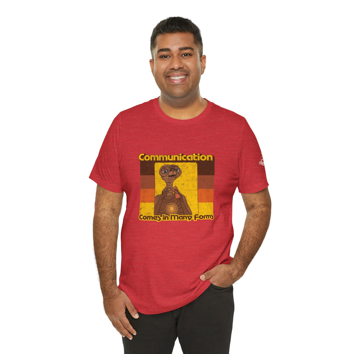 Communication Comes in Many Forms - Adult Unisex Jersey Short Sleeve Tee