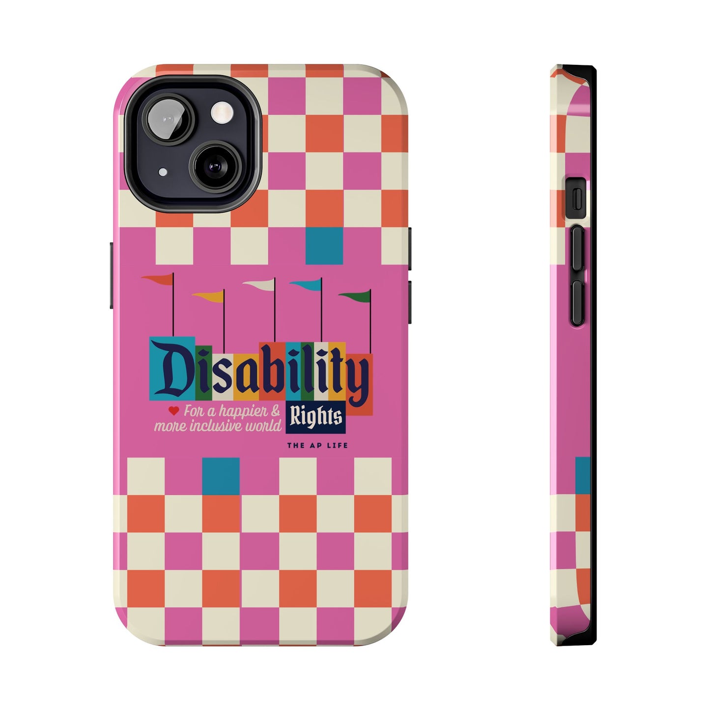 Disability Rights for A Happier & More Inclusive World - iPhone Case