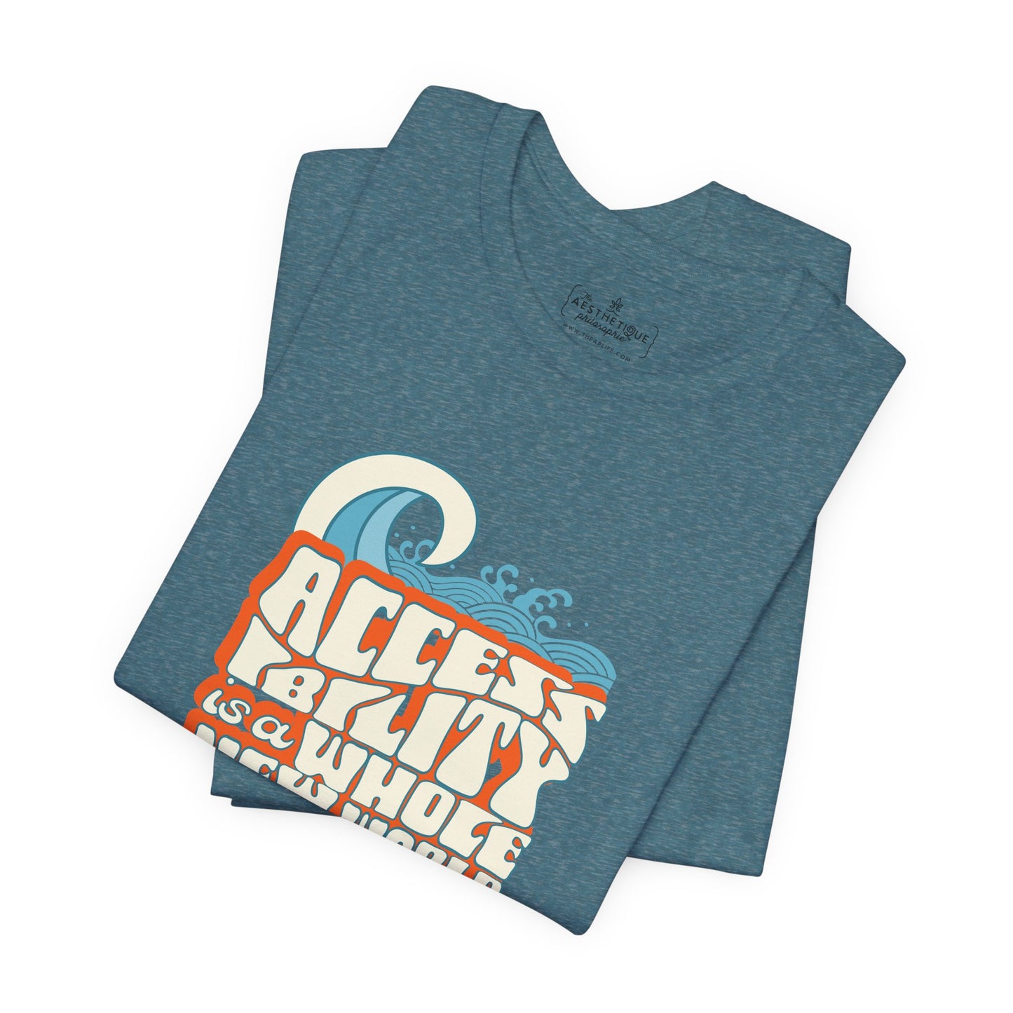 Accessibility Is A Whole New World - Fundraiser Adult Unisex Tee
