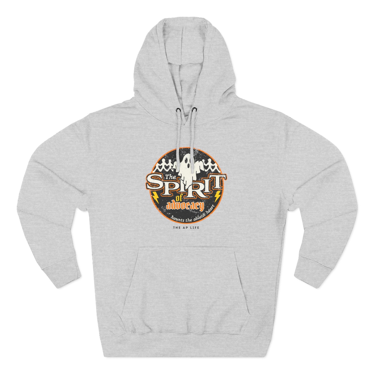 The Spirit of Advocacy (Haunts the Ablelist Heart) - Halloween - Adult Unisex Hoodie
