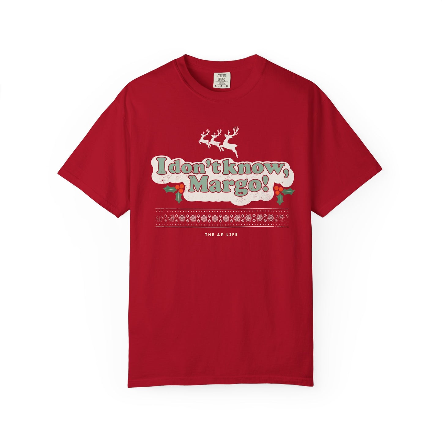 Why Not Presume Competence, Todd? I Don't Know Margo! - Neuro-Affirming Christmas Tee - Adult Unisex Tee