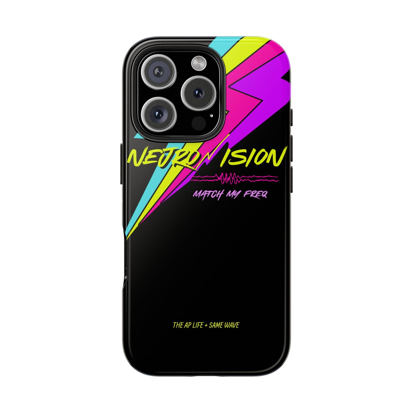 Neurovision - Match my Freq - Epilepsy Awareness Phone Cases - iPhone - Android