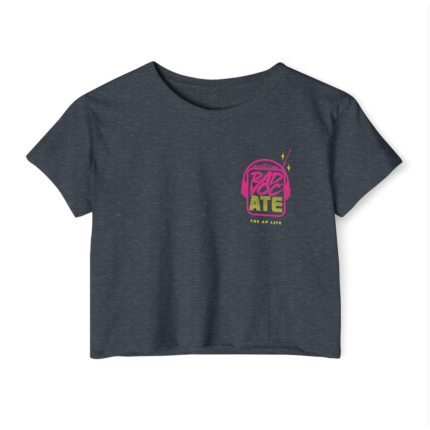 Autism RadvocATE - Women's Crop Top Tee