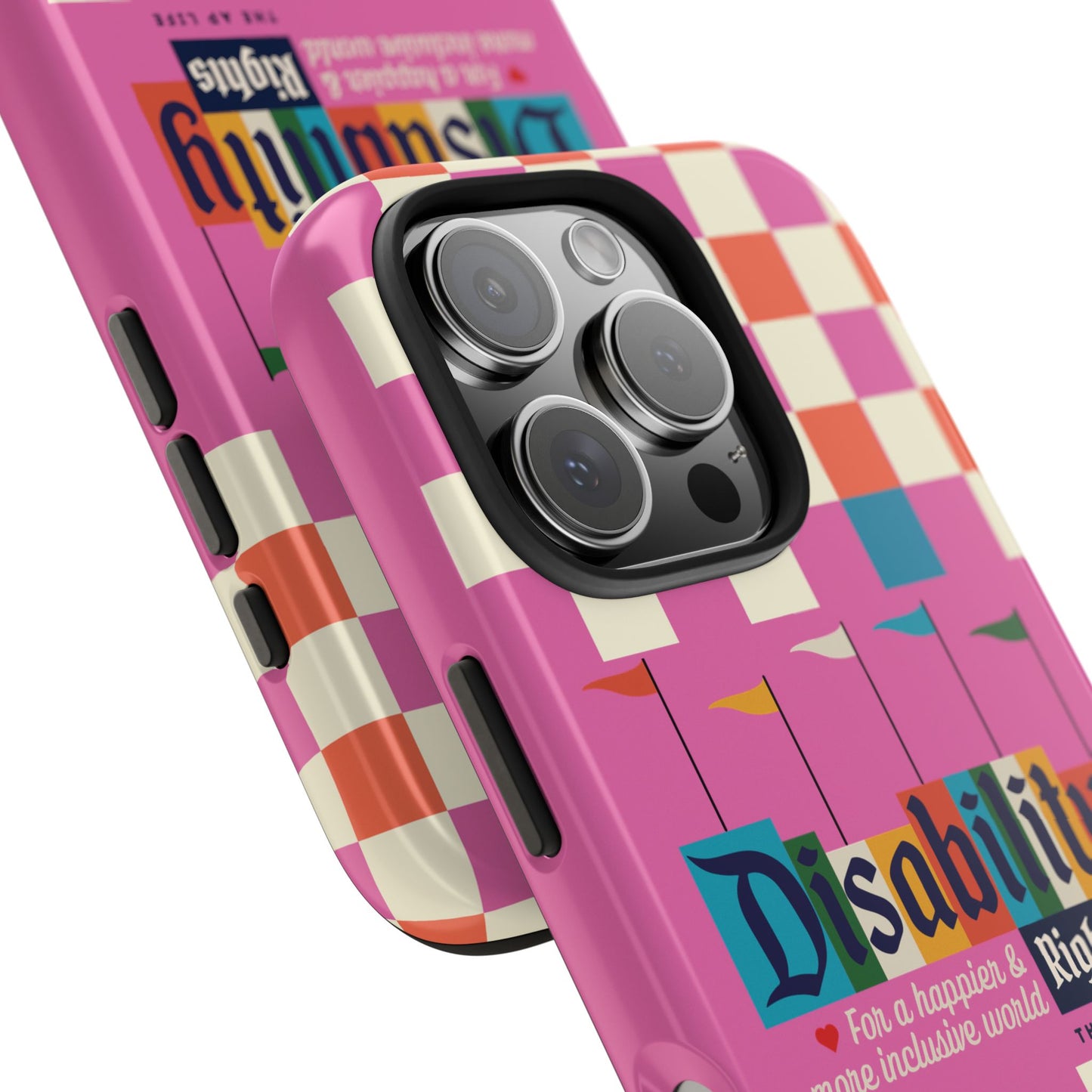 Disability Rights for A Happier & More Inclusive World - iPhone Case