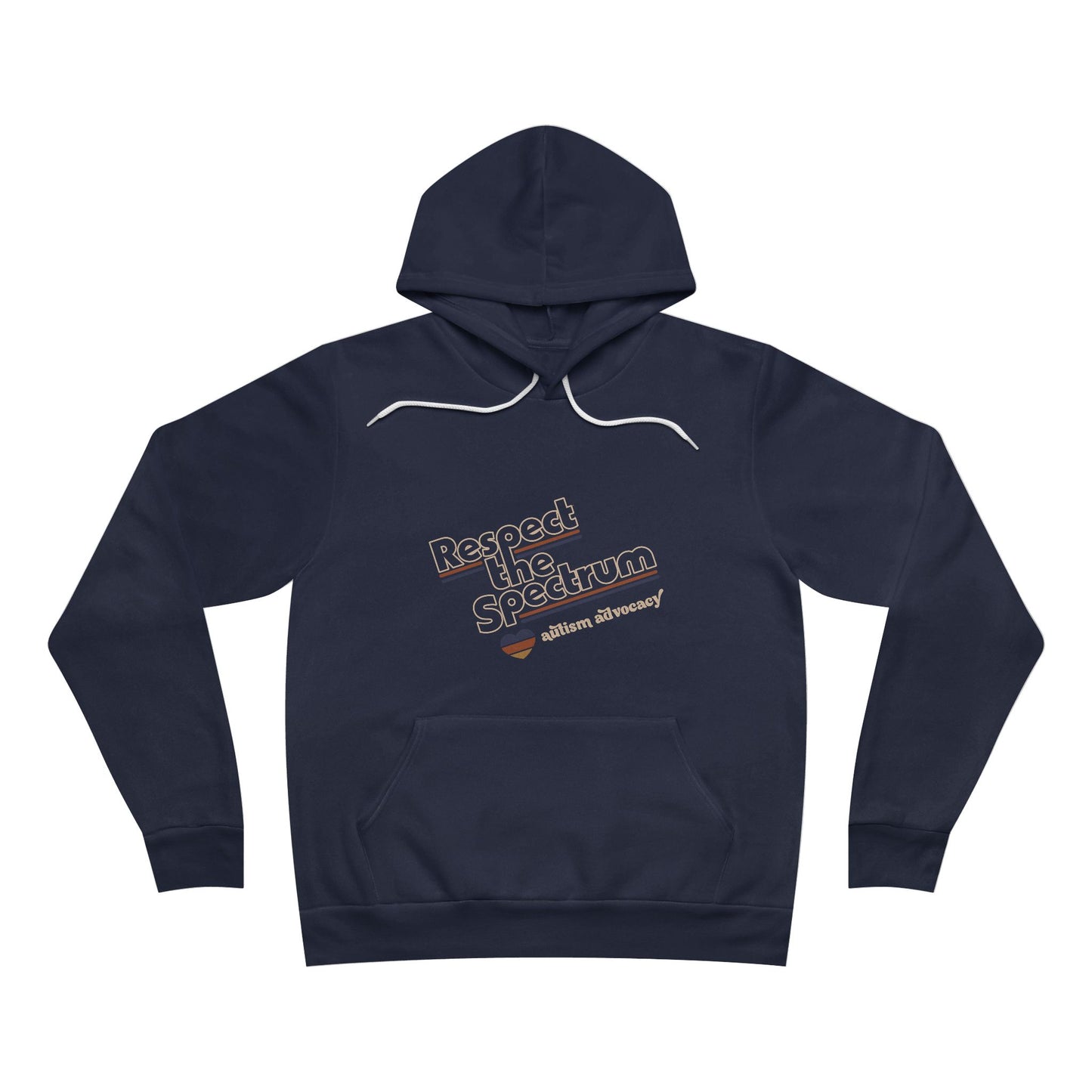 Respect The Spectrum Autism Advocacy - Unisex Sponge Fleece Pullover Hoodie
