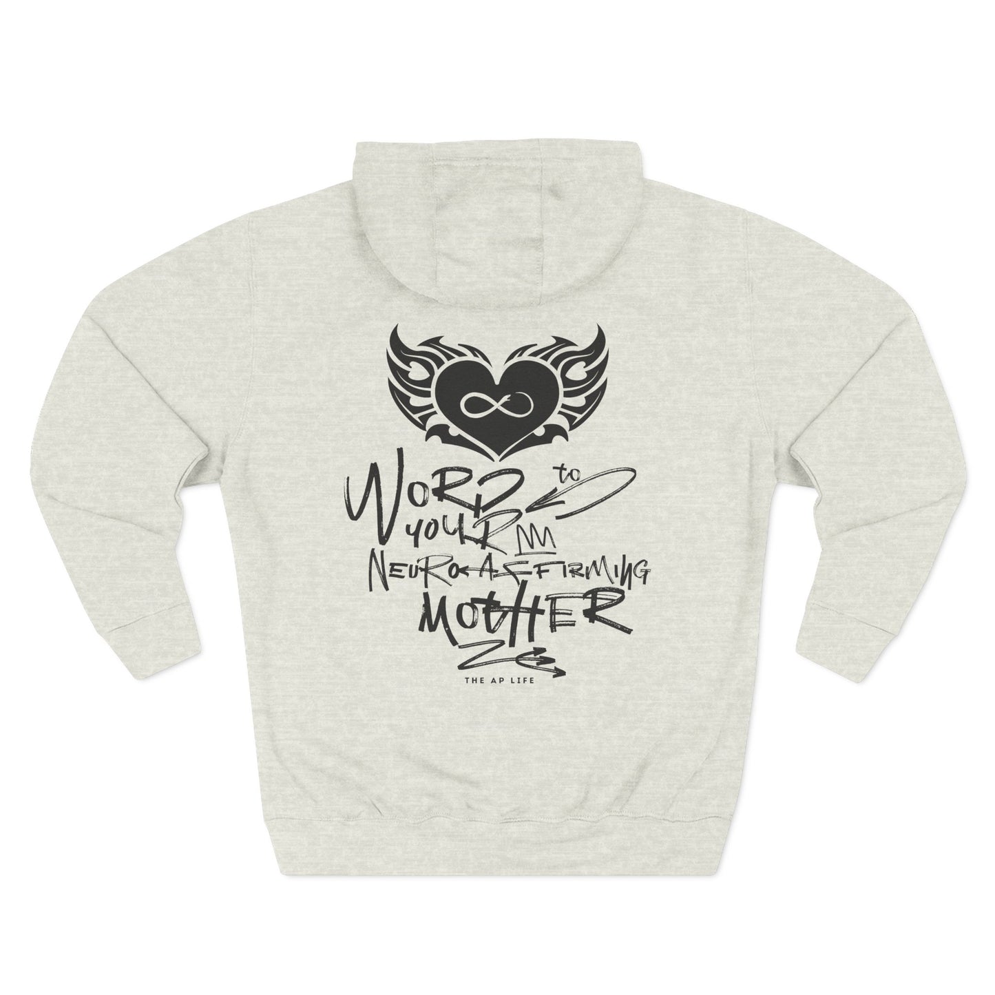 Word to your Neuro-Affirming Mother - 90s Throwback - Adult Unisex Hoodie