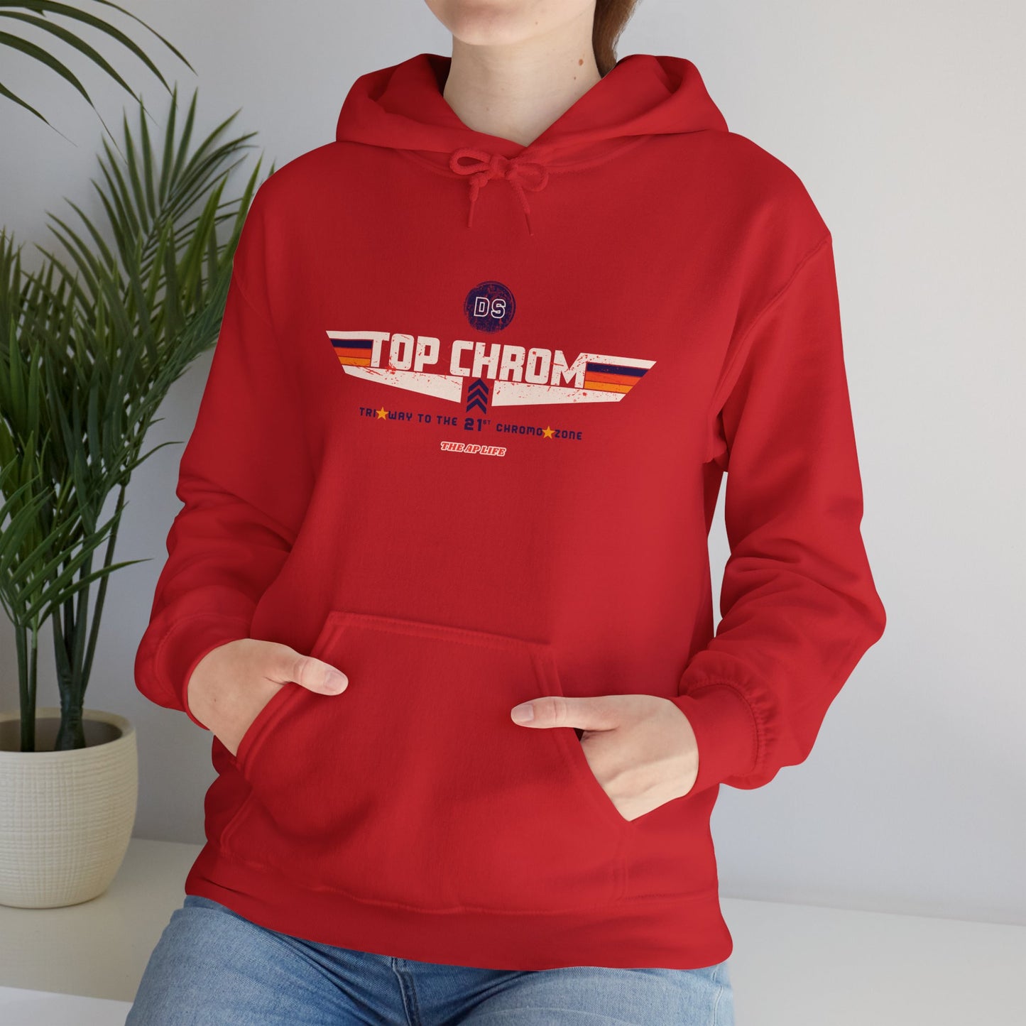 Top Chrom Highway to the Chromo-Zone DS Awareness - Adult Unisex Hoodie