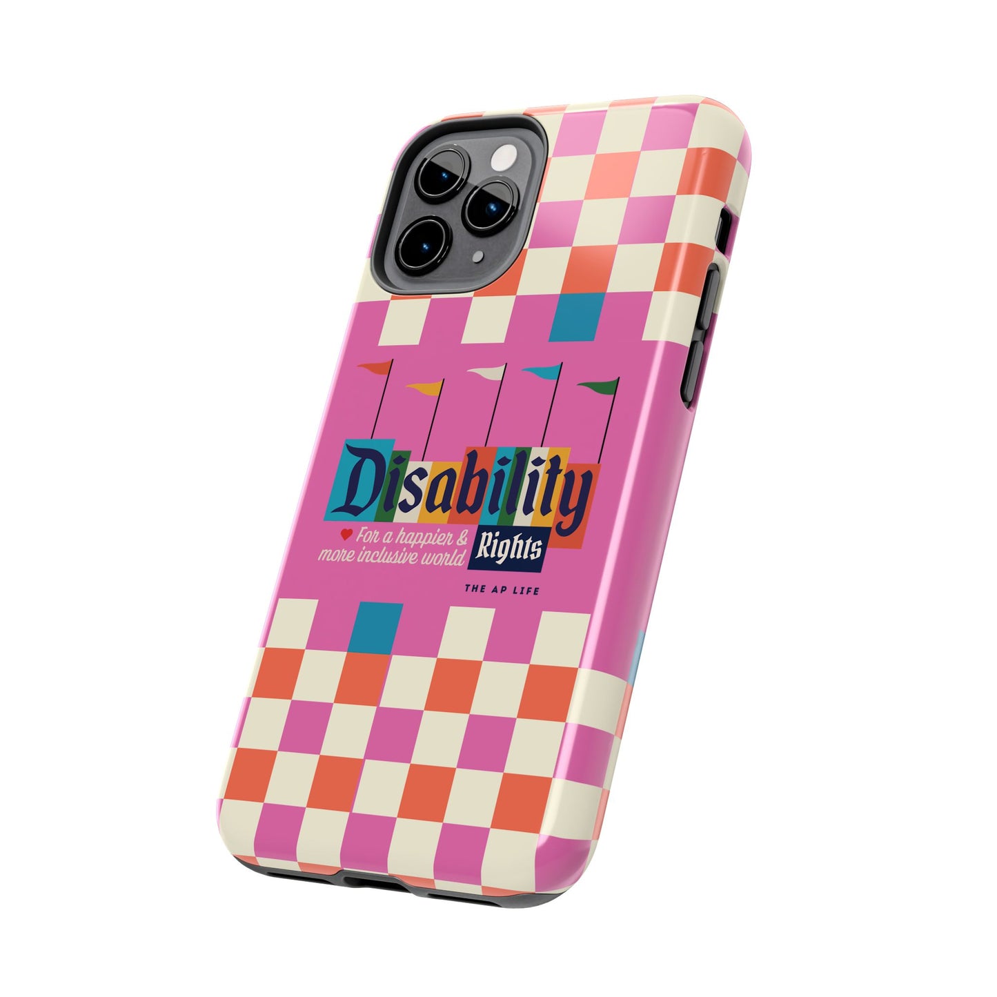 Disability Rights for A Happier & More Inclusive World - iPhone Case