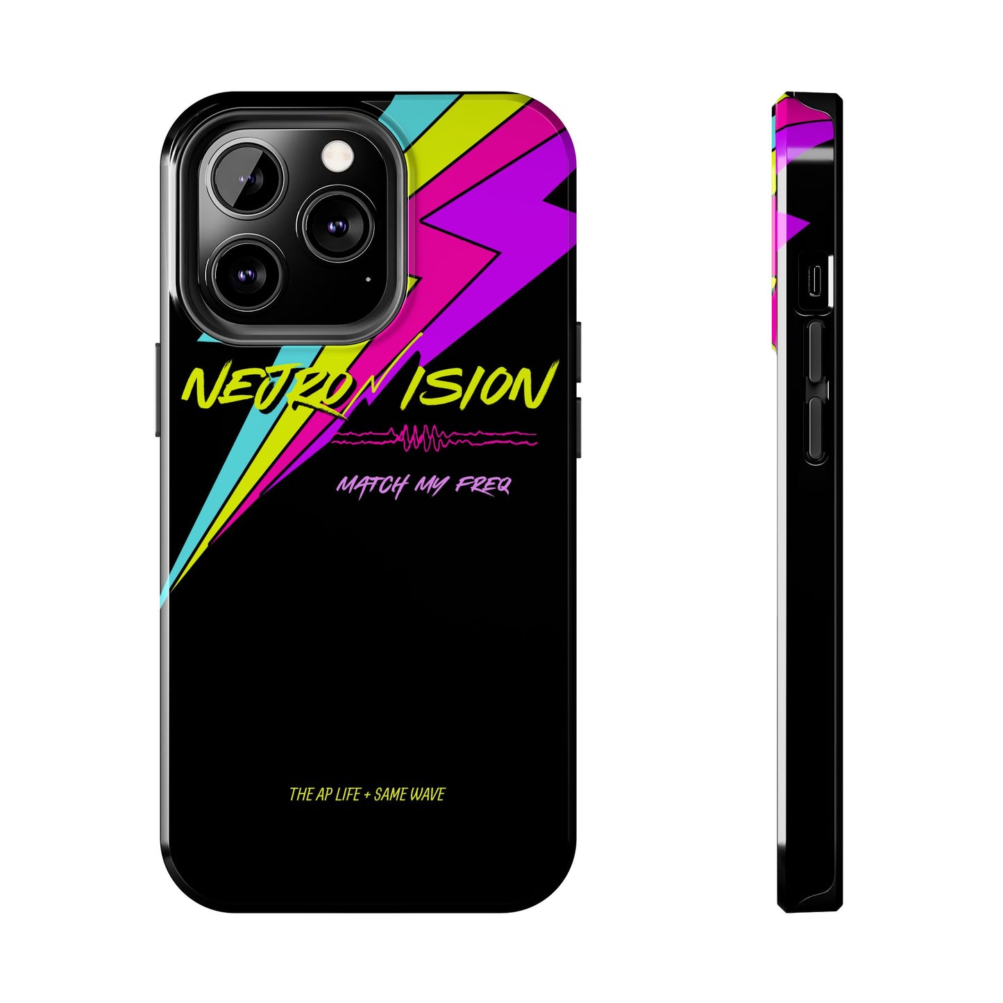 Neurovision - Match my Freq - Epilepsy Awareness Phone Cases - iPhone - Android