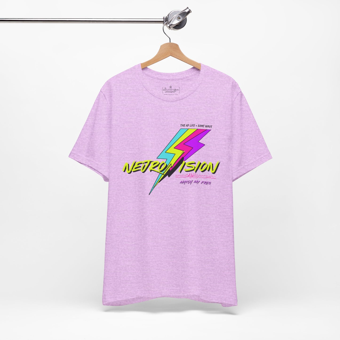 Neurovision - Match My Freq - Epilepsy Awareness - Adult Unisex Jersey Tee