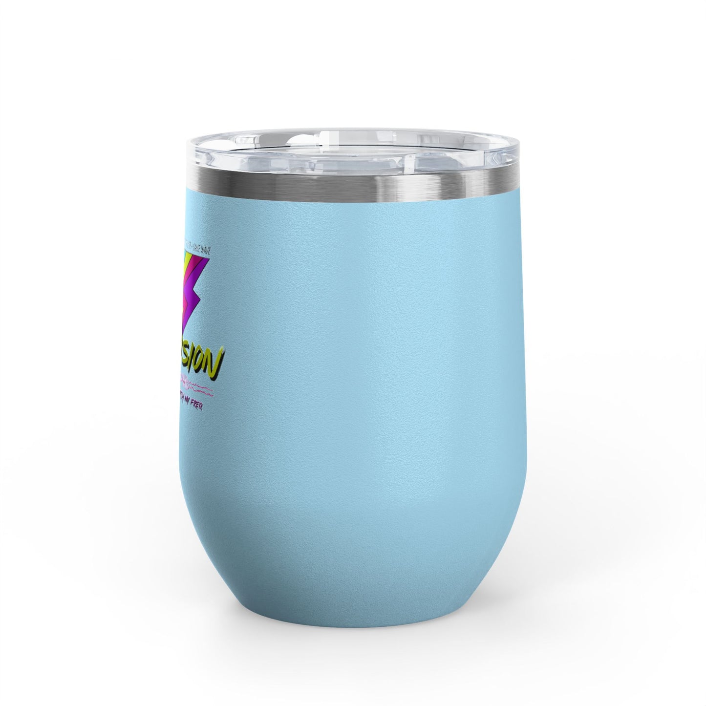 Neurovision - Match my Freq - Epilepsy Awareness - 12oz Insulated Tumbler