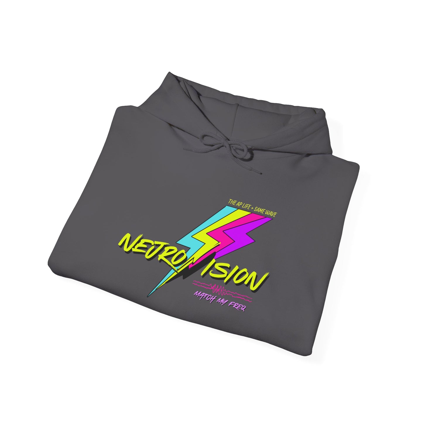 Neurovision - Match my Freq - Epilepsy Awareness Adult Unisex Hoodie