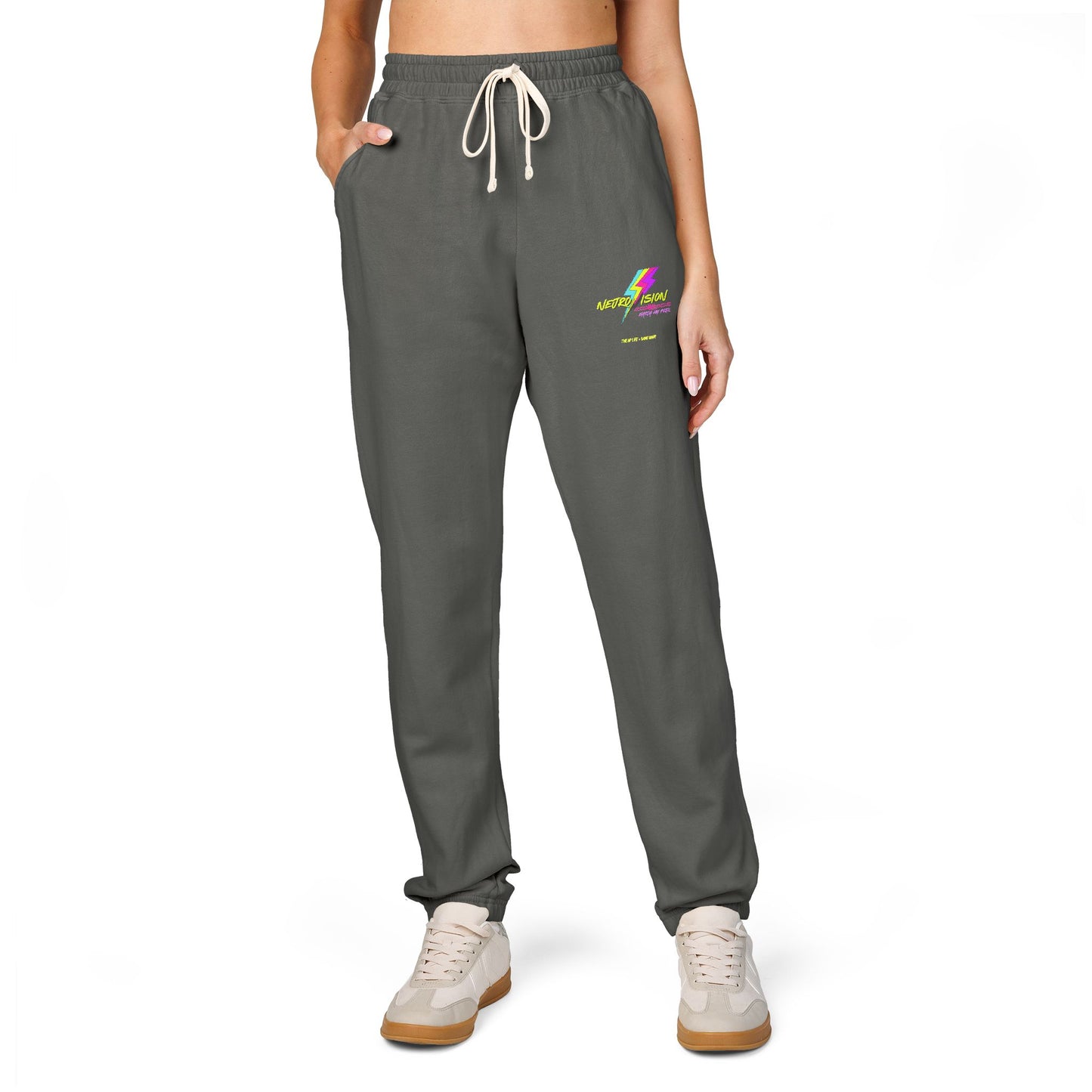 Neurovision - Match my Freq - Epilepsy Awareness - Adult Unisex Fleece Sweatpants