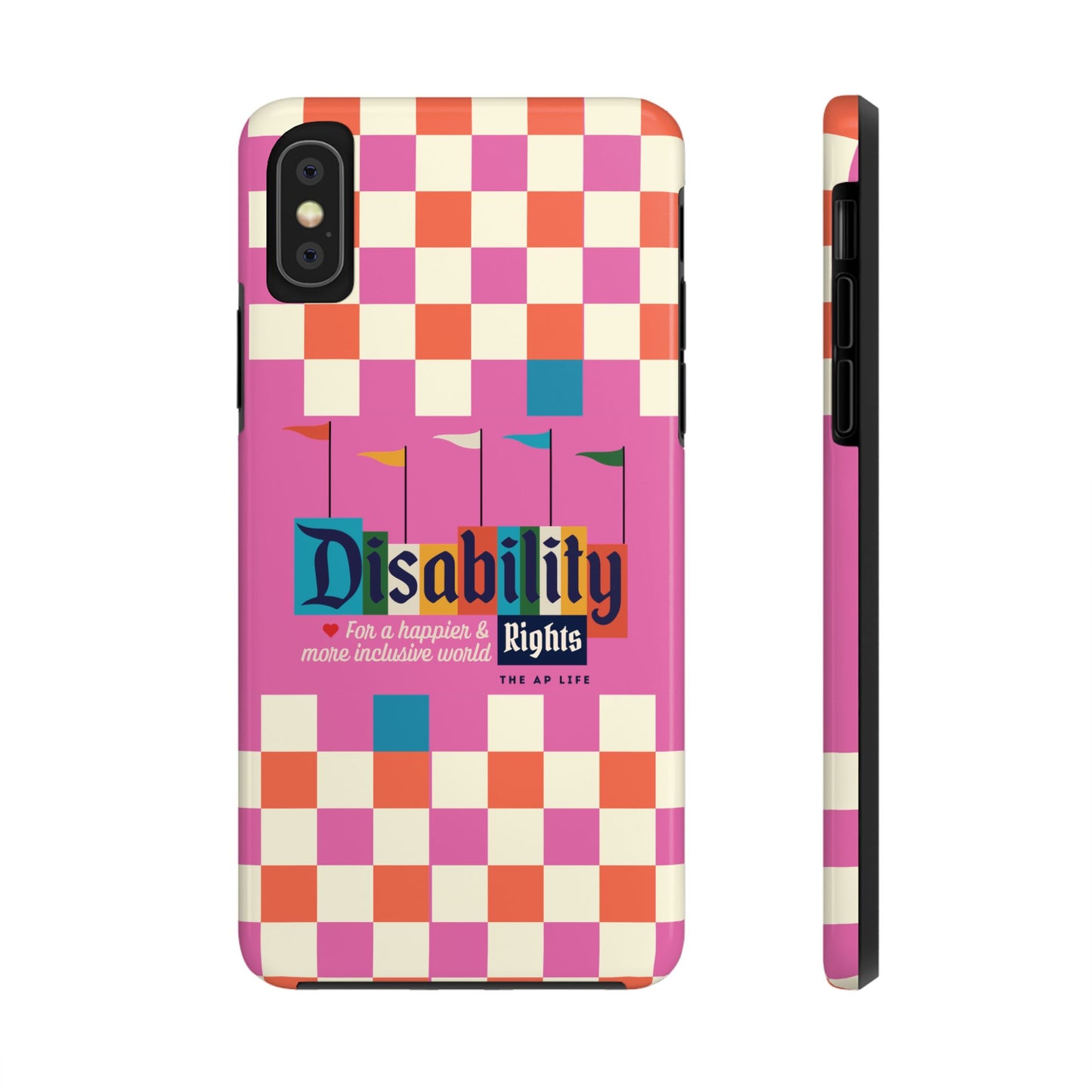 Disability Rights for A Happier & More Inclusive World - iPhone Case