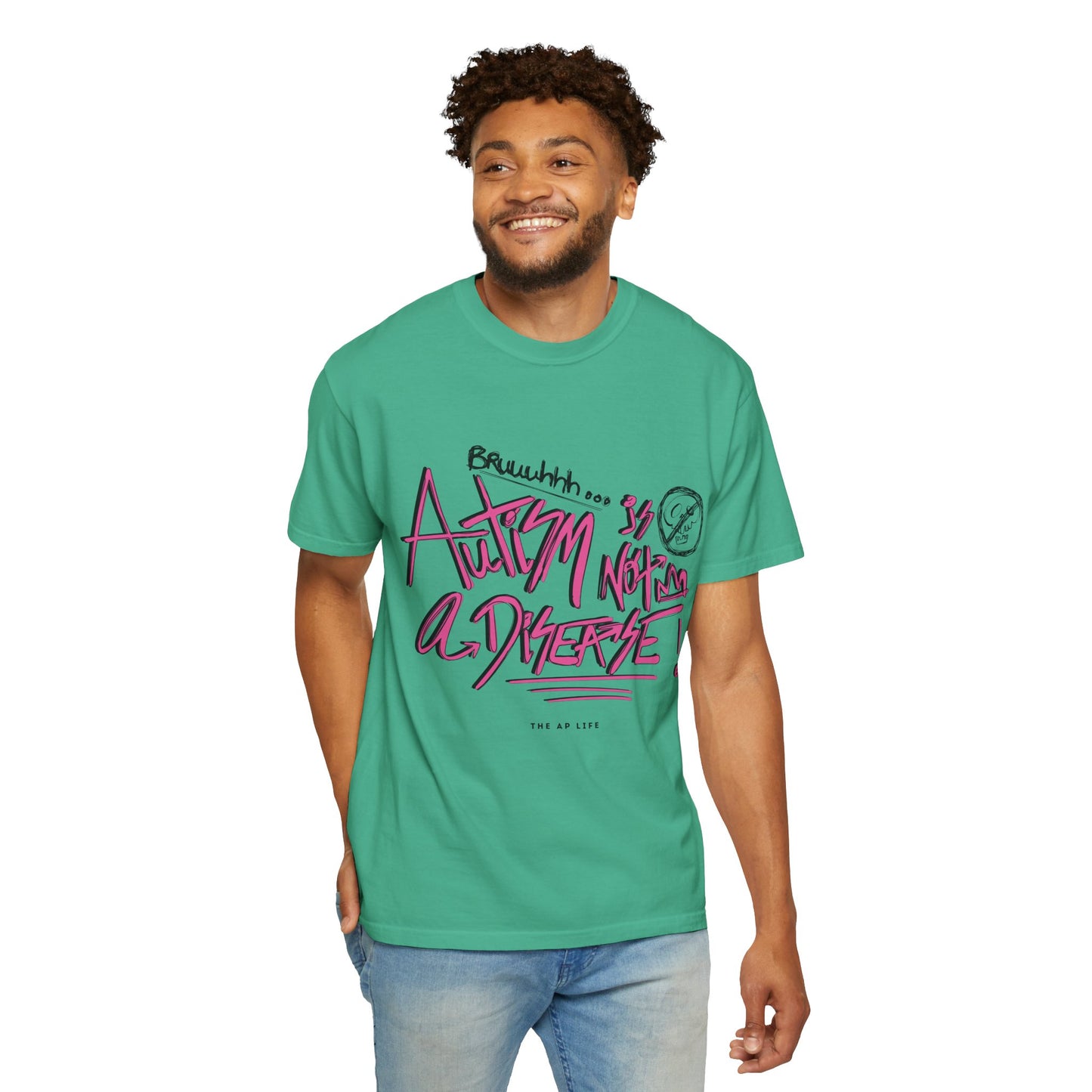 Bruh. Autism is not a Disease - Adult Unisex Cotton Tee